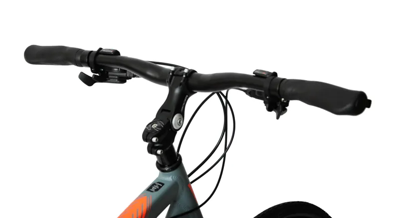 Ammaco Road Runner Pro D 700c Sports Hybrid Grey and Orange-3